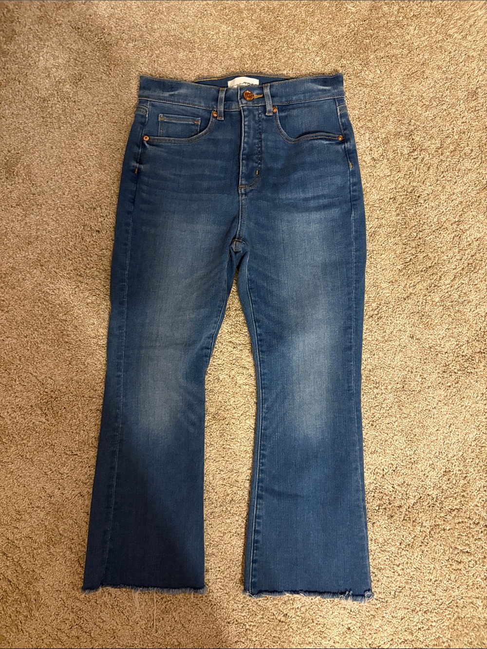 LOFT Medium Blue Flare Jeans
